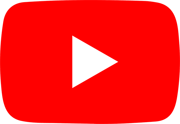YouTubeのロゴの画像